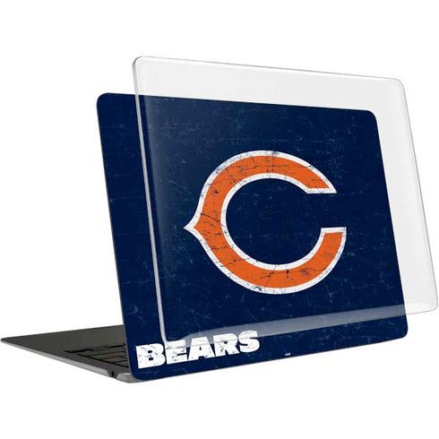 NFL Chicago Bears Distressed MacBook Air 13in (2020) Case plus Skin