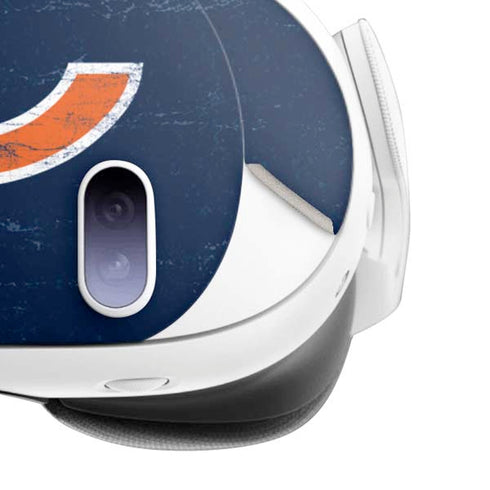 NFL Chicago Bears Distressed Meta Quest 3 Skin