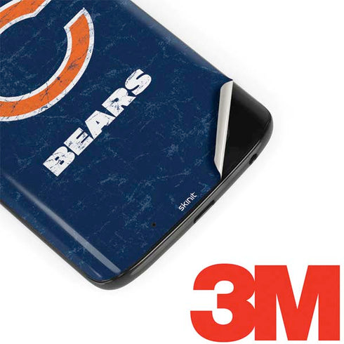 NFL Chicago Bears Distressed Moto G6 Skin