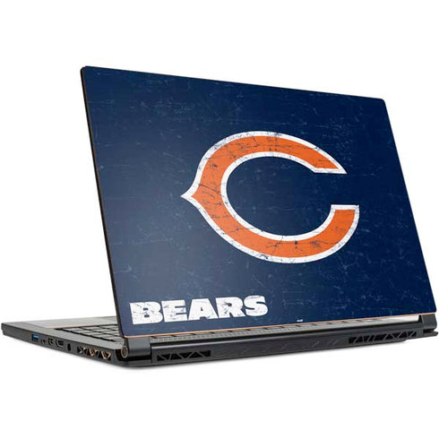 NFL Chicago Bears Distressed MSI GS65 Stealth Laptop Skin