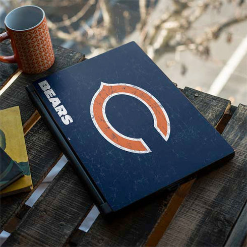NFL Chicago Bears Distressed MSI GS65 Stealth Laptop Skin
