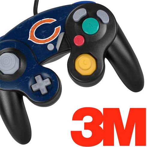 NFL Chicago Bears Distressed Nintendo GameCube Controller Skin
