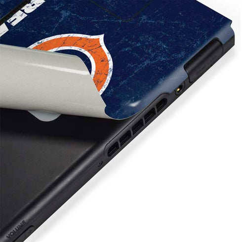 NFL Chicago Bears Distressed Nintendo Switch Bundle Skin