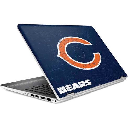 NFL Chicago Bears Distressed HP Pavilion Skin