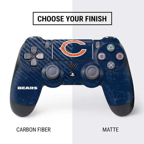 NFL Chicago Bears Distressed PS4 Controller Skin