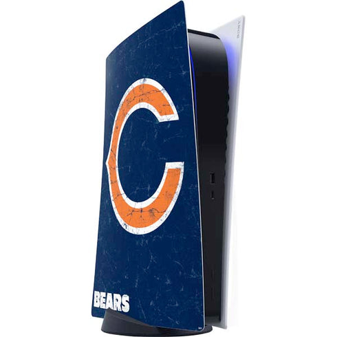 NFL Chicago Bears Distressed PS5 Digital Edition Console Skin