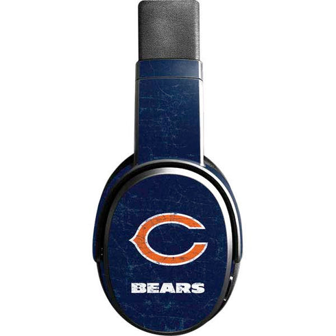 NFL Chicago Bears Distressed Skullcandy Crusher Wireless Skin