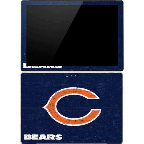 NFL Chicago Bears Distressed Surface Pro 4 Skin