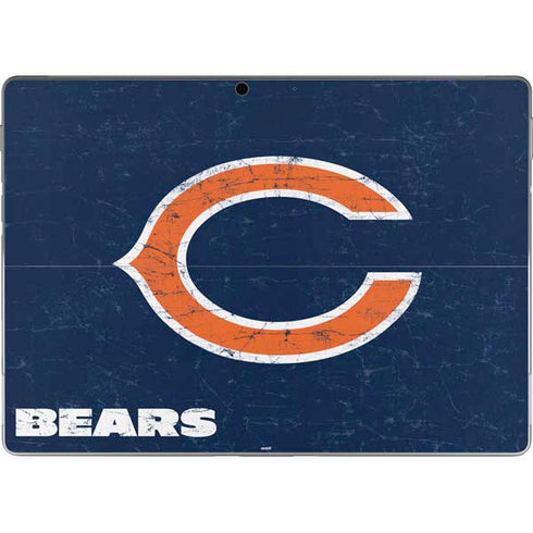 NFL Chicago Bears Distressed Surface Pro 9 Skin