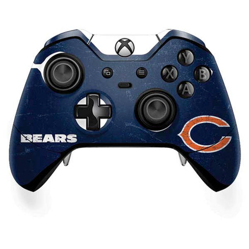 NFL Chicago Bears Distressed Xbox One Elite Controller Skin