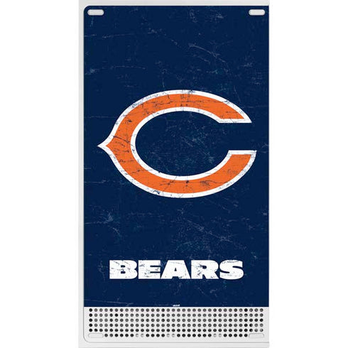 NFL Chicago Bears Distressed Xbox Series S Console Skin