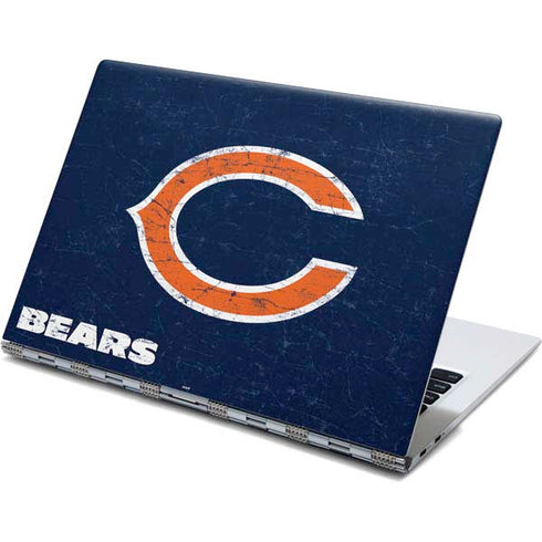 NFL Chicago Bears Distressed Yoga 910 2-in-1 14in Touch-Screen Skin