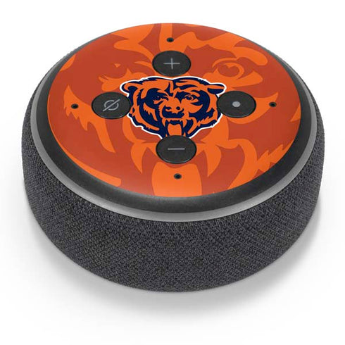 NFL Chicago Bears Double Vision Amazon Echo Dot Skin