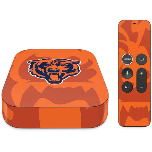 NFL Chicago Bears Double Vision Apple TV Skin