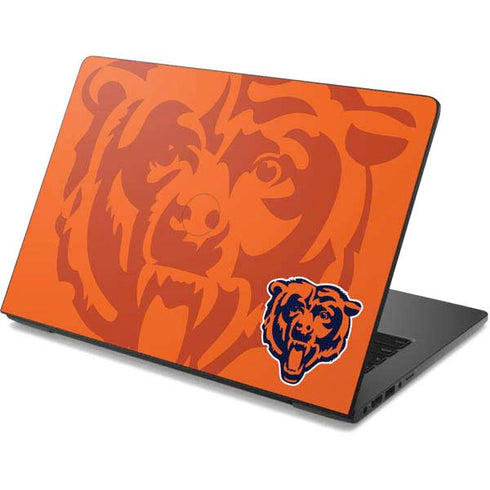 NFL Chicago Bears Double Vision Dell Chromebook Skin