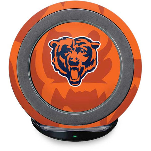 NFL Chicago Bears Double Vision Fast Charge Wireless Charging Stand Skin