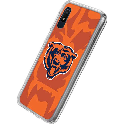 NFL Chicago Bears Double Vision Galaxy A10e Clear Case
