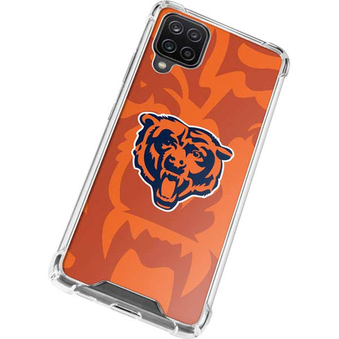 NFL Chicago Bears Double Vision Galaxy A12 Clear Case