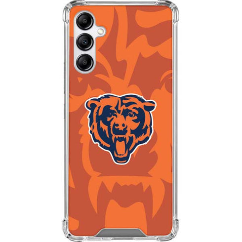 NFL Chicago Bears Double Vision Galaxy A14 5G Clear Case