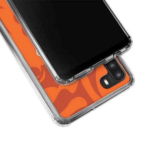 NFL Chicago Bears Double Vision Galaxy A21 Clear Case
