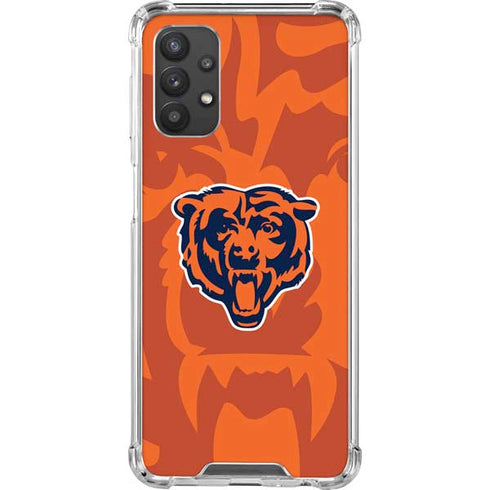 NFL Chicago Bears Double Vision Galaxy A32 5G Clear Case