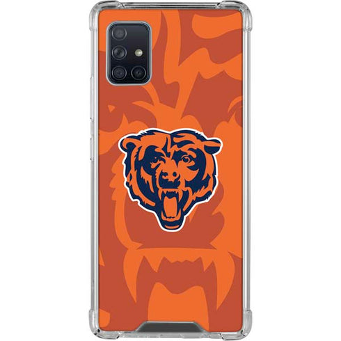 NFL Chicago Bears Double Vision Galaxy A51 5G Clear Case