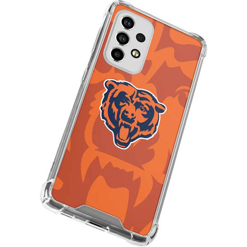 NFL Chicago Bears Double Vision Galaxy A53 5G Clear Case