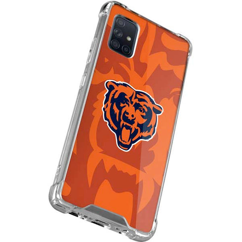 NFL Chicago Bears Double Vision Galaxy A71 5G Clear Case