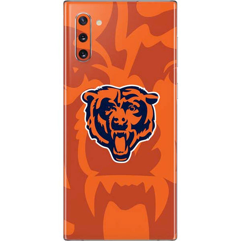NFL Chicago Bears Double Vision Galaxy Note 10 Skin
