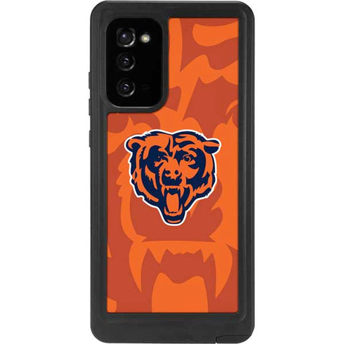 NFL Chicago Bears Double Vision Galaxy Note20 5G Waterproof Case