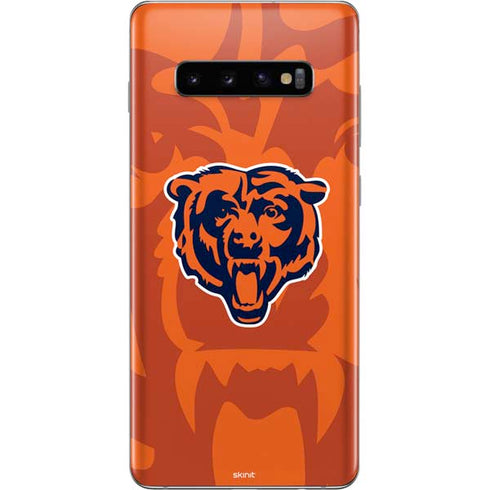 NFL Chicago Bears Double Vision Galaxy S10 Plus Skin