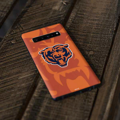 NFL Chicago Bears Double Vision Galaxy S10 Plus Skin