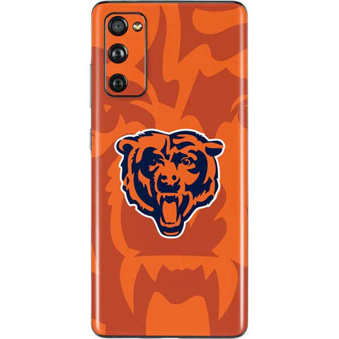 NFL Chicago Bears Double Vision Galaxy S20 Fan Edition Skin