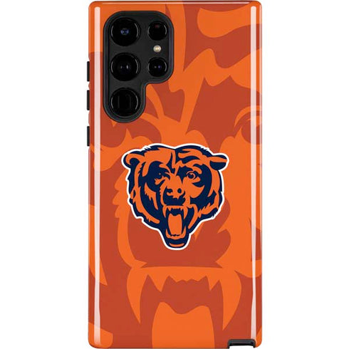 NFL Chicago Bears Double Vision Galaxy S22 Ultra Pro Case