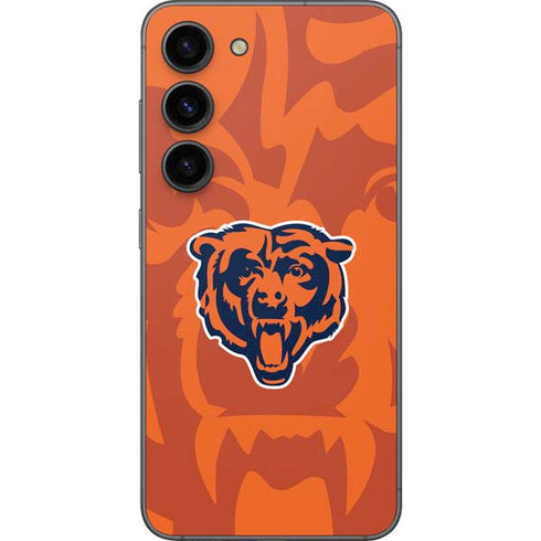 NFL Chicago Bears Double Vision Galaxy S23 Skin
