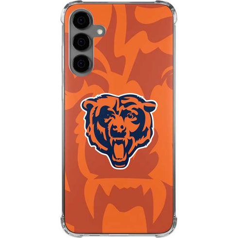 NFL Chicago Bears Double Vision Galaxy S24 Plus Clear Case