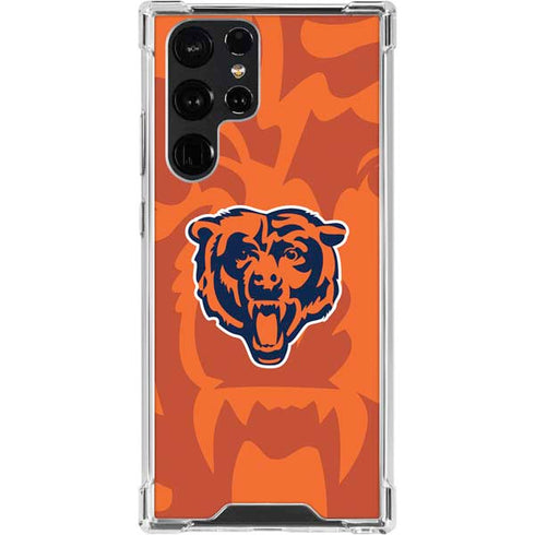 NFL Chicago Bears Double Vision Galaxy S24 Ultra Clear Case