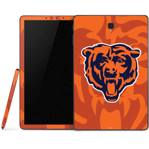 NFL Chicago Bears Double Vision Samsung Galaxy Tab Skin