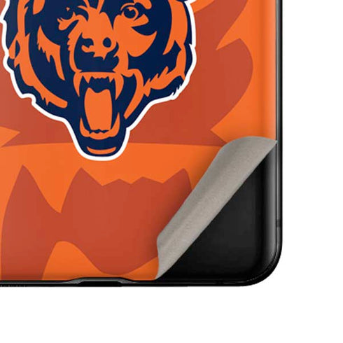 NFL Chicago Bears Double Vision Galaxy Z Flip Skin