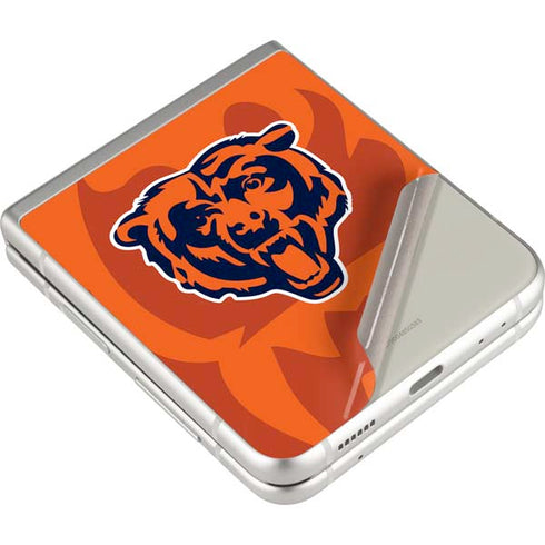 NFL Chicago Bears Double Vision Galaxy Z Flip3 5G Skin
