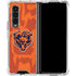 NFL Chicago Bears Double Vision Galaxy Z Fold4 5G Clear Case
