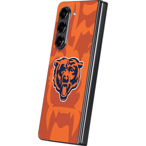 NFL Chicago Bears Double Vision Galaxy Z Fold5 5G Skin