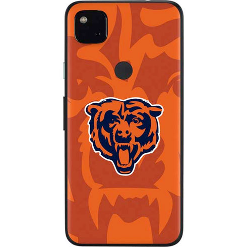 NFL Chicago Bears Double Vision Google Pixel 4a Skin