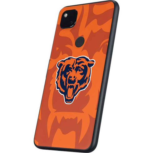 NFL Chicago Bears Double Vision Google Pixel 4a Skin