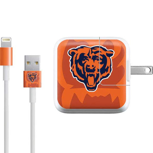 NFL Chicago Bears Double Vision iPad Charger (10W USB) Skin