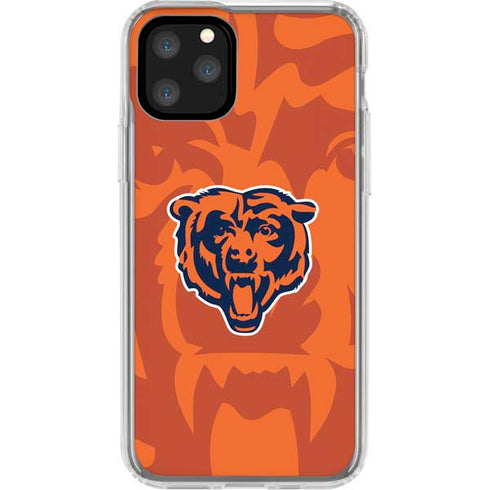 NFL Chicago Bears Double Vision iPhone 11 Pro Clear Case