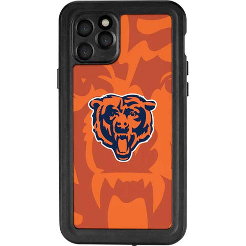 NFL Chicago Bears Double Vision iPhone 11 Pro Waterproof Case