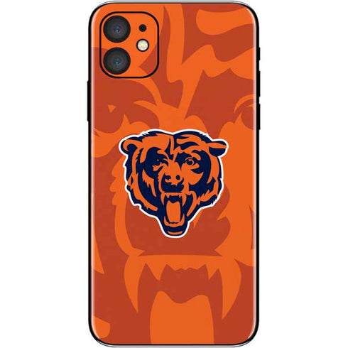 NFL Chicago Bears Double Vision iPhone 11 Skin