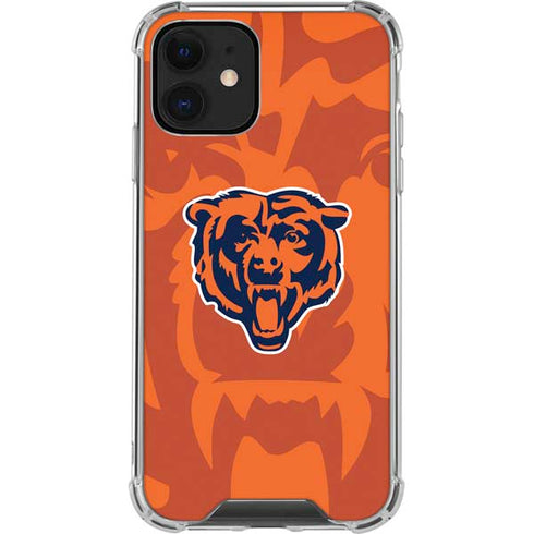 NFL Chicago Bears Double Vision iPhone 12 Clear Case