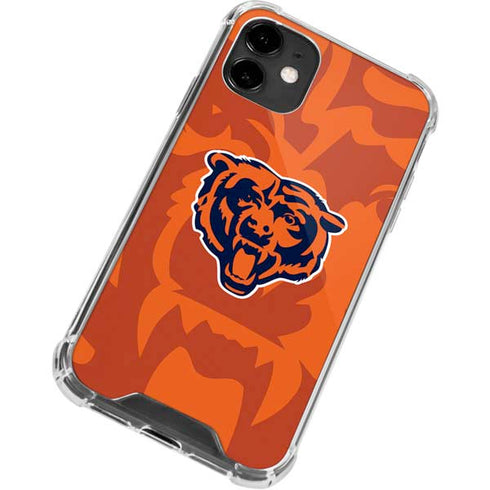 NFL Chicago Bears Double Vision iPhone 12 Clear Case